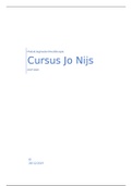 Samenvatting van de lessen MBK Jo Nijs
