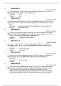 NURS6521 / NURS 6521 Advanced Pharmacology Final Exam / WEEK 11 GRADED A+|LATEST REVIEW |100 Q/A
