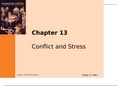 Chapter 13 Conflict and Stressjohns_org-behaviour_10e_ppt