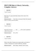 HSCO 500 Quiz 1&comma;Quiz 2&comma;Quiz 3&comma;Quiz 4&comma; &lpar;Each 3 Versions&rpar;&comma; HSCO 500 Introduction to Human Services Counseling