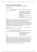 NSG 230 CHAPTER 32 LABOUR AND BIRTH COMPLICATIONS WITH QUESTIONS AND ANSWERS (GRADED A)