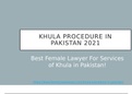Easy Khula Procedure in Pakistan - Seek Guide of Khula in Pakistan By Lawyer