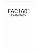 FAC1601 EXAMPACK