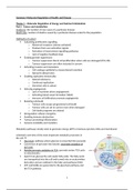 Summary Molecular Regulation of Health and Disease (HAP-31806)