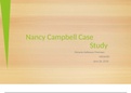 NSG6430&semi; Nancy Campbell Case Study Octavia Holloway-Freeman Week 7