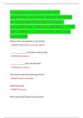 Fire Apparatus Engineer FAE TEST  QUESTIONS ACCURATE TESTED VERSIONS  OF THE EXAM FROM 2023TO 2024 &vert;  ACCURATE AND VERIFIED ANSWERS &vert; NEXT  GEN FORMAT &vert; GUARANTEED PASS 100&plus;  QUESTIONS