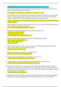 NSG6006 Pre-specialty Evaluation Exam pg 1 to 4&period;&lpar;UPDATE&rpar;