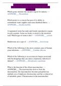 LATEST &lpar;2024-2025&rpar; CH 5 OPENSTAX  MICROBIOLOGY EXAM WITH DETAILED  ANSWERS