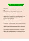 BS161 Exam 2024&vert; Questions solved 100&percnt; Correct&sol;Verified Solutions