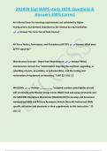 2A3X7B Ssgt WAPS study 2024&semi; Questions & Answers 100&percnt; Correct 