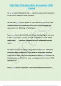 PDG TSGT BUNDLED EXAMS WITH COMPLETE SOLUTIONS 