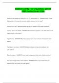 Boaters Safefty Test &vert; Questions Solved 100&percnt; Correct Latest 2024
