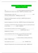 Bundle of Boaters safety Exams All with Questions and Correct Verified Answers