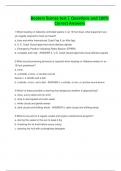 Boaters license test &vert; Questions and 100&percnt; Correct Answers