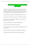 Boaters license Exam&vert; Questions Solved 100&percnt; Correct
