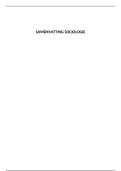 Samenvatting Inleiding Sociologie (in bulletpoints), De samenleving, ISBN: 9789043035774 (R_Inl.socio)