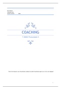 Coaching (cijfer 8 incl beoordelingsformulier)