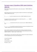 horngren exam 2 Questions With Latest Solutions 2024&sol;25 