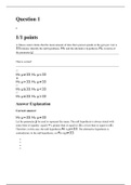 MATH 225N Final Exam Questions and Answers Graded A Chamberlain College