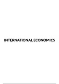 IB Economics: International Economics DETAILED Notes