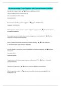 OB pharmacology Exam-Question with Correct Answers&sol; Verified