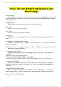 Music Therapy Board Certification Exam Terminology&period;docx