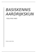 Samenvatting Basiskennis Aardrijkskunde&comma; ISBN&colon; 9789001901134  toelatingstoets pabo