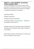 AAMC FL 1 FULL REVIEW- Chem&sol;Phys &lpar;Latest Update 2024&rpar;