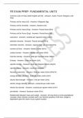 FE EXAM PREP&colon; FUNDAMENTAL UNITS
