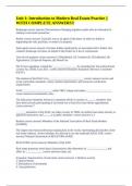 Unit 1&colon; Introduction to Modern Real Estate Practice &vert;&vert; WITH COMPLETE ANSWERS&excl;&excl;