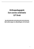 Samenvatting Orthopedagogiek een eerste oriëntatie & Pedagogiek een inleiding H4&H10