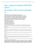 docx&lowbar;assignment3 latest 2020&sol;2021 edition all answers 100&percnt; correct aid grade &OpenCurlyQuote;A&rsquo;