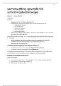 Samenvatting  I-gevorderde scheidingstechnologie (2001FTISTE)