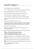 ALU 201&comma; Chapter 15 REVISED AND UPDATED FOR 2026&sol;2027 ACTUAL EXAM COMPLETE QUESTIONS AND CORRECT DETAILED ANSWERS &lpar;VERIFIED ANSWERS&rpar; &vert;ALREADY GRADED A&plus;&vert;&vert;BRAND NEW&excl;&excl;