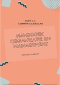 Samenvatting handboek organisatie en management van Marcus & Van Dam