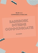 Samenvatting basisboek interne communicatie van Reijnders