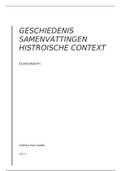 Samenvatting historische context de republiek, de verlichting, Duitsland en de koude oorlog Examenkatern VWO geschiedenis eindexamen