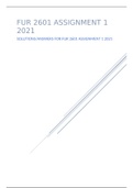 Fundamental rights (FUR 2601) Assignment 1 2021.
