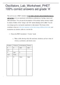 Oscillators&lowbar;Lab&lowbar;Worksheet&lowbar;PHET 100&percnt; correct answers aid grade &OpenCurlyQuote;A&rsquo;