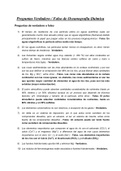 Colección de Preguntas Verdadero / Falso para el Examen de Oceanografía Química (UCV Ciencias del Mar)