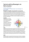 Samenvatting bewegen en be&iuml;nvloeden leerjaar 1 CALO