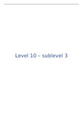 Level 10 sublevel 3 Biomechanica