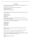 NURSING 6560 ATI RESPIRATORY- Questions and Answers