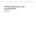 Practicum verslag hypophosphatasia