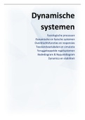Complete Dynamische Systemen Samenvatting