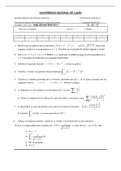 Examen final Análisis Matemático I - 13/02/2015