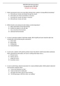 NR 304 Final Comprehensive Exam Practice Questions- and Answers