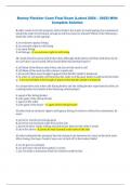 Barney Fletcher Cram Final Exam &lpar;Latest 2024 &ndash; 2025&rpar; With  Complete Solution