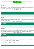 MATH 225N Week 4 Statistics Quiz (Summer Term)/(Correct A++)