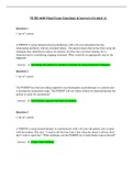 NURS 6640 NURS 6640 FINAL EXAM &lbrack;QUESTIONS AND ANSWERS&rsqb;